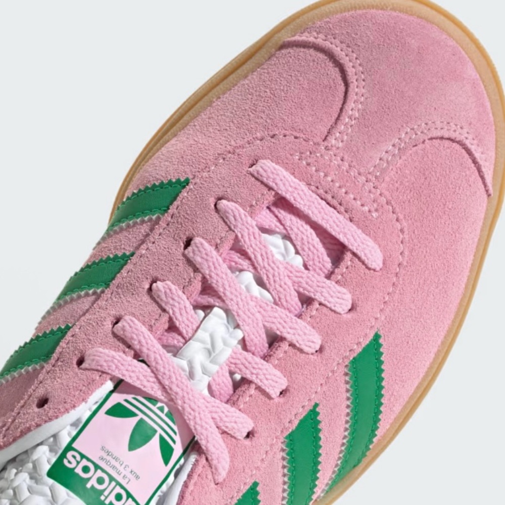 NWT [Adidas] Gazelle Bold Suede Sneakers Tennis Shoes Women’s 5.5 / Men’s 4.5 - Picture 7 of 16